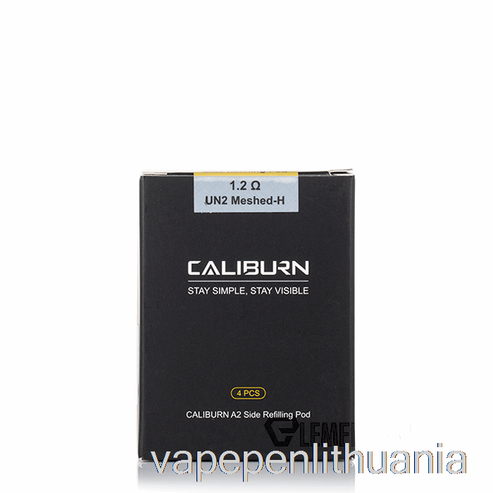 Uwell Caliburn A2 Pakaitiniai Ankštys 1.2ohm A2s Pods Vape Skystis
